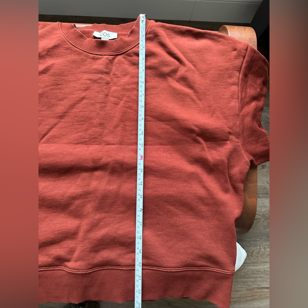 COS Rust Sweatshirt - Picture 5 of 6